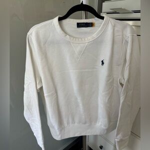 Polo Ralph Lauren logo sweatshirt - white